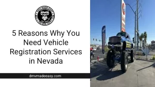 Vehicle Registration Nevada