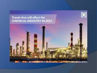 Trends that will affect the Chemical Industry in 2023