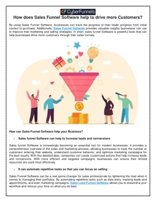 Marketing Funnels Software
