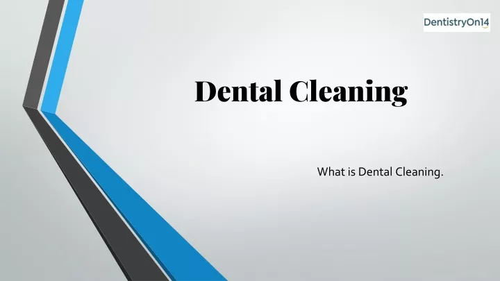 dental cleaning