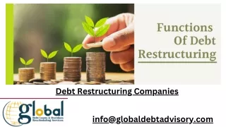 Debt Restructuring Companies