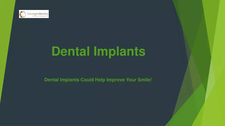 dental implants