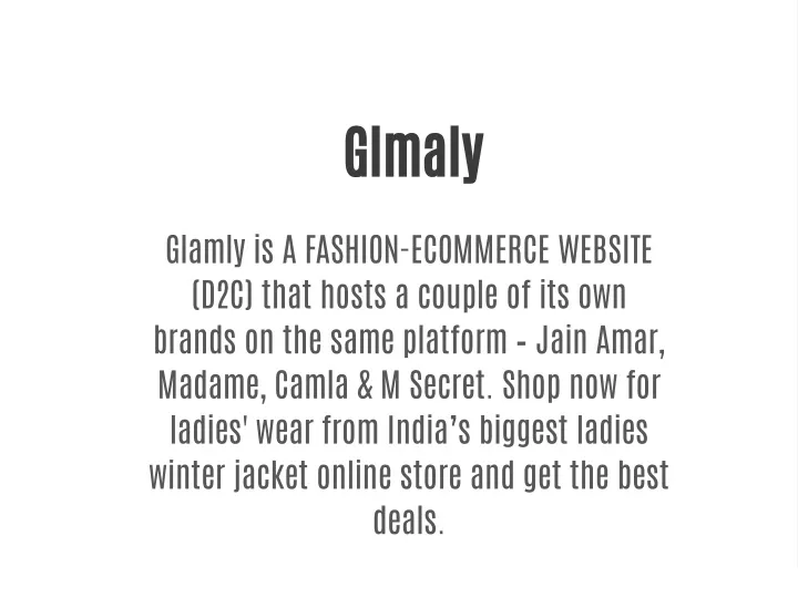 glmaly