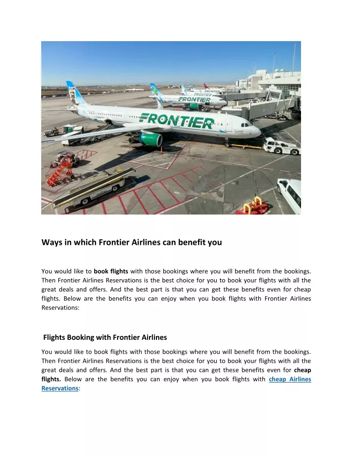 ppt-ways-in-which-frontier-airlines-can-benefit-you-powerpoint