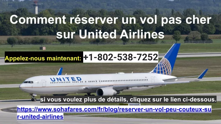 comment r server un vol pas cher sur united