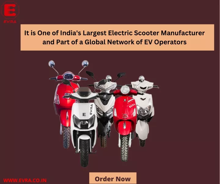 it is one of india s largest electric scooter