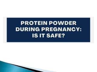 Protein Powder During Pregnancy Is It Safe - Protinex India