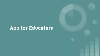 App for Educators