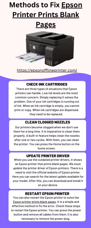 Epson Printer Print Blank Pages | Get Good Guide
