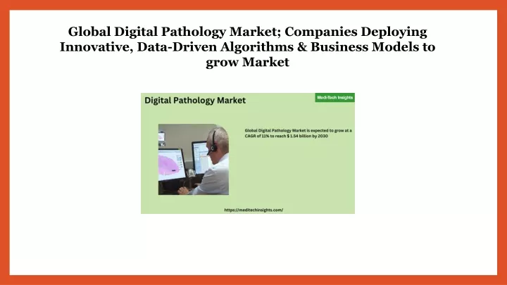 global digital pathology market companies