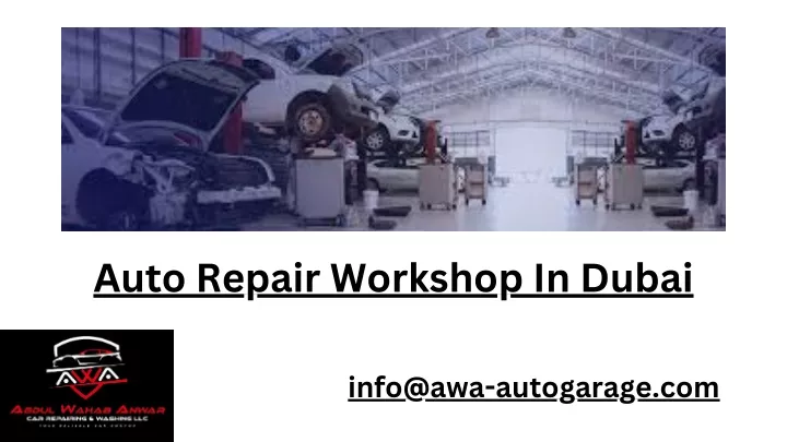 auto repair workshop in dubai