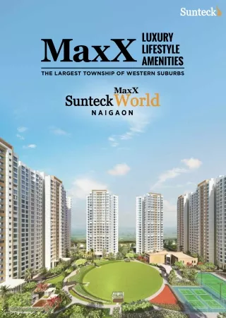 New Launch Sunteck Maxxworld Naigaon East Mumbai Pdf