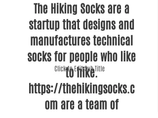 TheHikingSocks