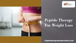 Peptide Therapy For Weight Loss