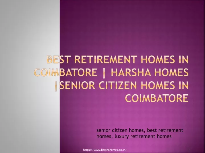 senior citizen homes best retirement homes luxury