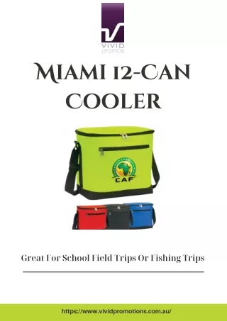 Order Custom Insulated Cooler Bags | Vivid Promotions