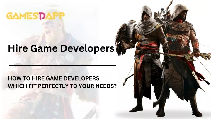 hire game developers