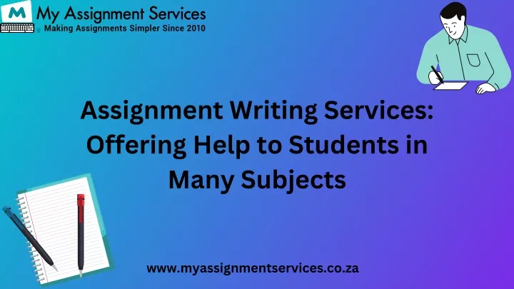 assignment writing services offering help
