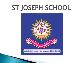 ST JOSEPH SCHOOL