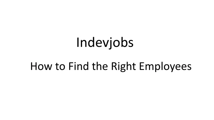 indevjobs