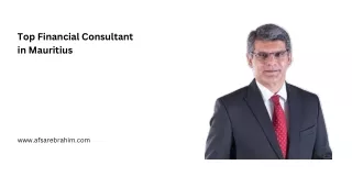 Top Financial Consultant in Mauritius