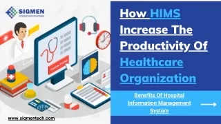HIMS-Hospital Information Management Software-Sigma