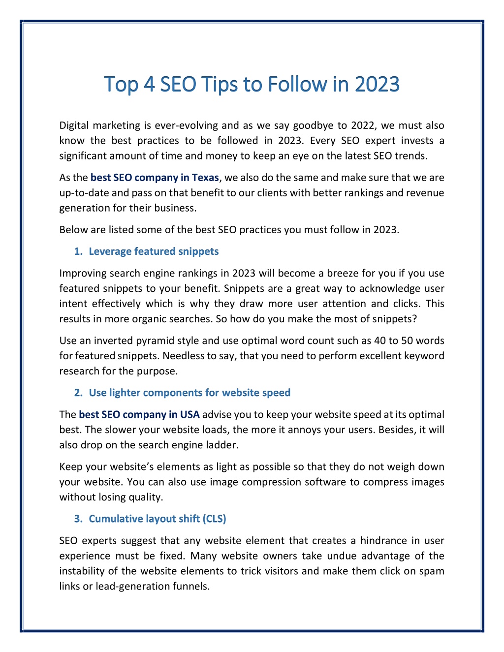 PPT - Top 4 Important SEO Tips for Higher Rankings in 2023 PowerPoint ...