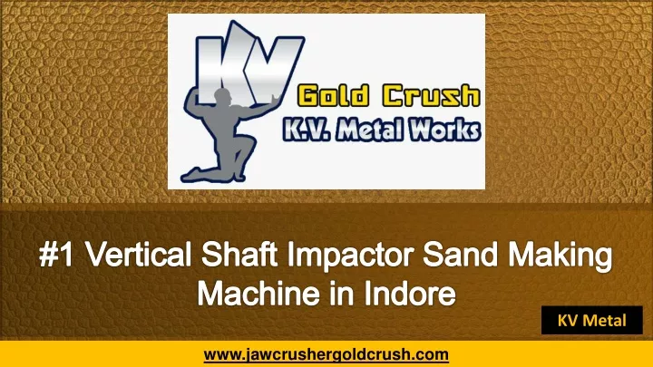 1 vertical shaft impactor sand making machine