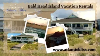 Find the best Bald Head Island Vacation Rentals