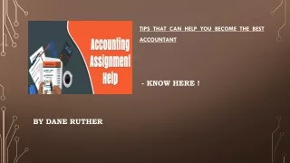TIPS THAT CAN HELP YOU BECOME THE BEST ACCOUNTANT
