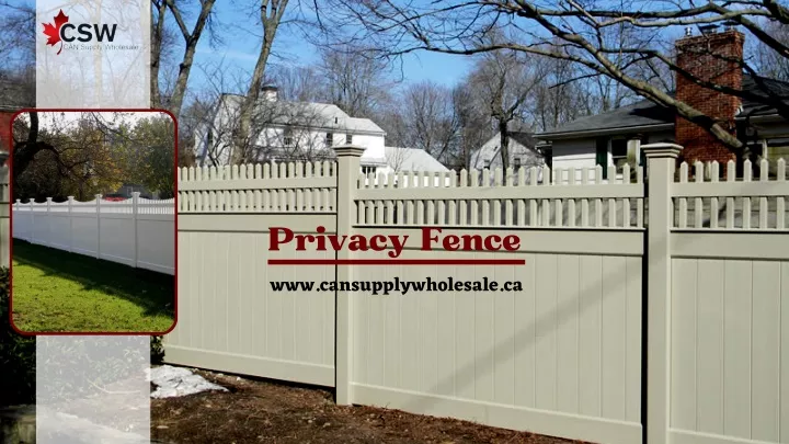 privacy fence www cansupplywholesale ca