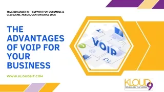 The Advantages of VoIP for Your Business
