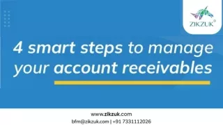 4Smart Steps to Manage your Account Receivables (1)