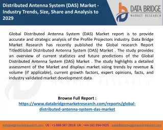 distributed antenna system das market industry