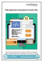 Web Application Development Trends 2023 - slide 1