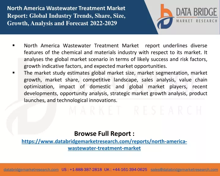 north america wastewater treatment market report