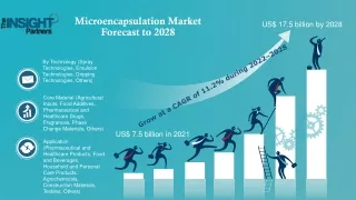 microencapsulation market forecast to 2028