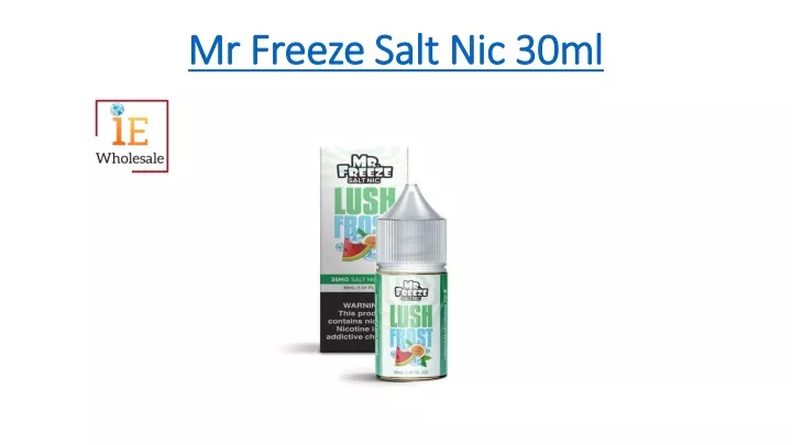 mr freeze salt nic 30ml