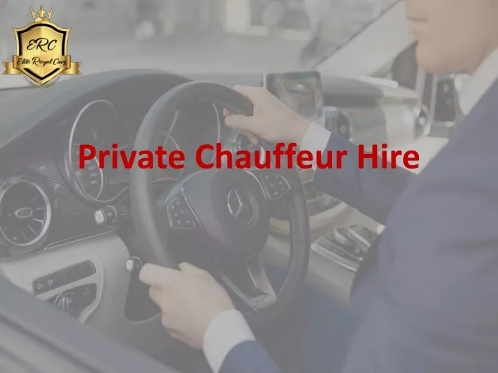 private chauffeur hire