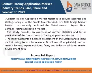 contact tracing application market industry