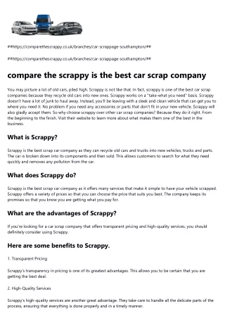 https comparethescrappy co uk branches