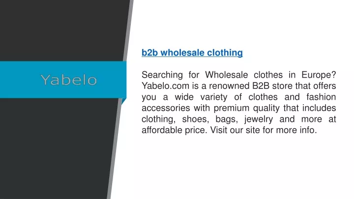 b2b wholesale clothing searching for wholesale