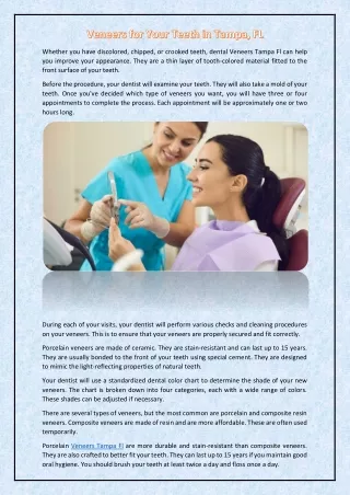whether you have discolored chipped or crooked