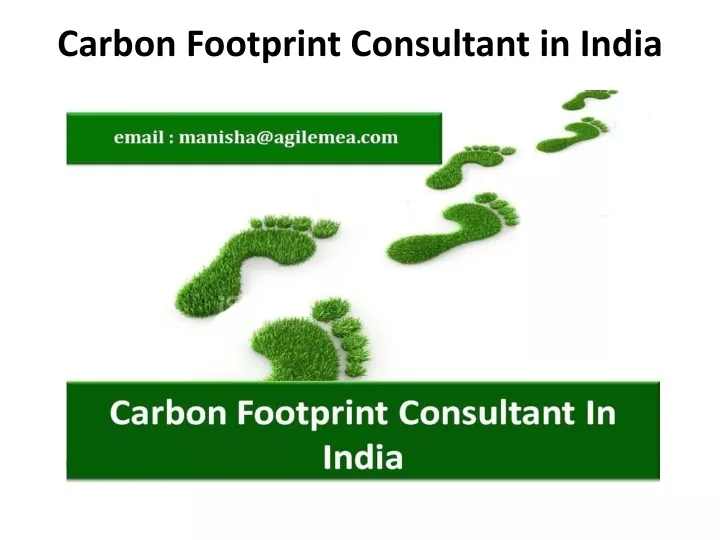 carbon footprint consultant in india