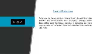 Escorts Montevideo | Gula.com.uy