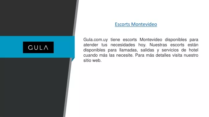 escorts montevideo