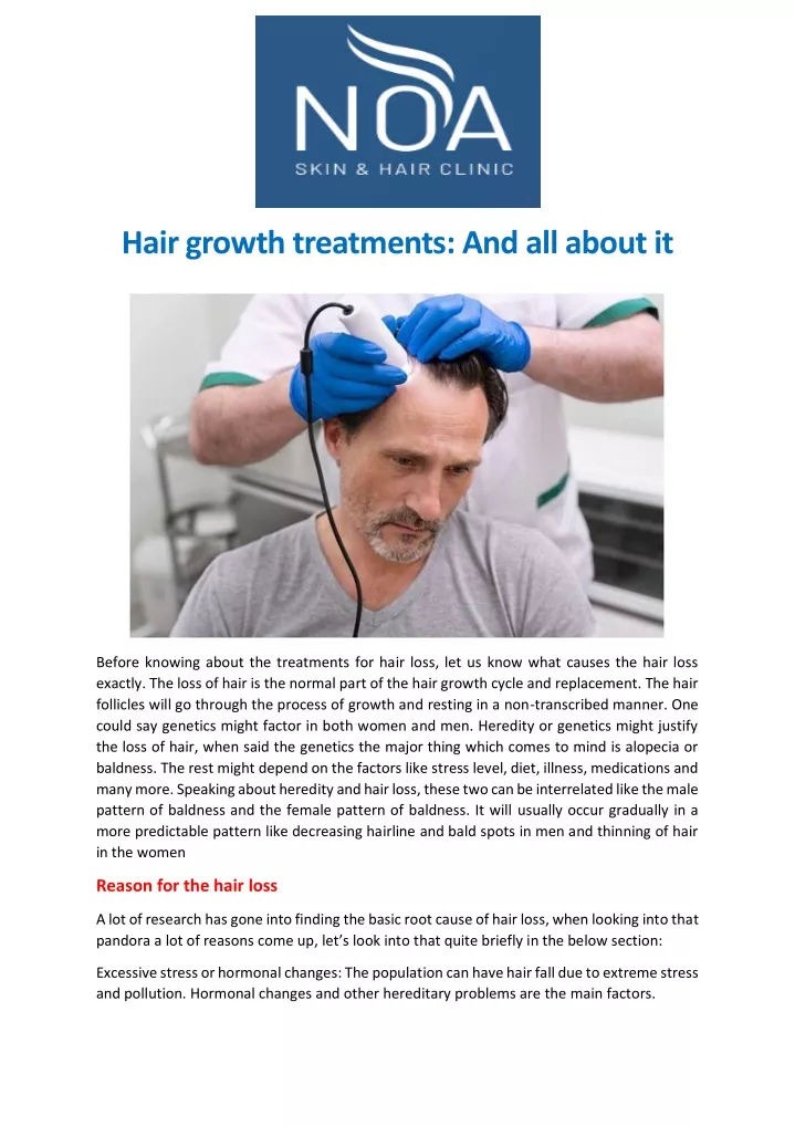 hair growth treatments and all about it