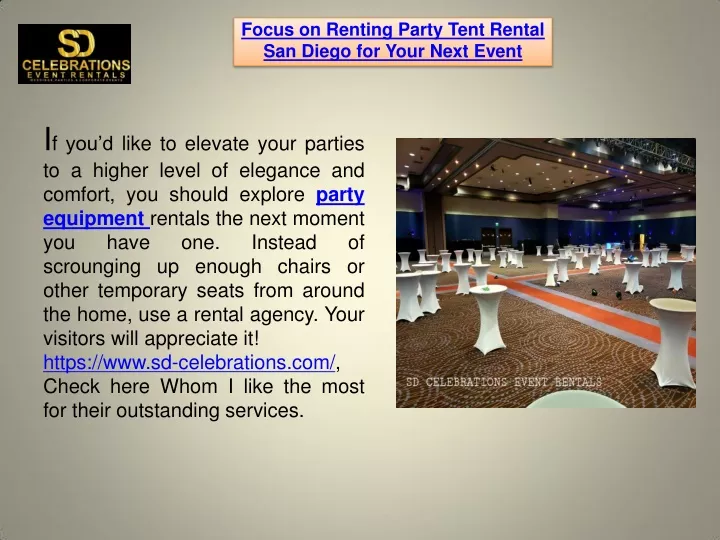 focus on renting party tent rental san diego