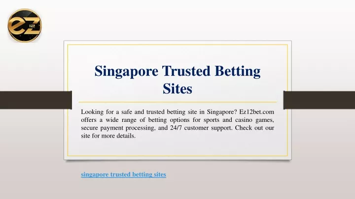 singapore trusted betting sites