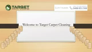 welcome to target carpet cleaning